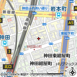 東京都千代田区神田東松下町35周辺の地図