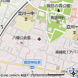 東京都立川市柴崎町1丁目6周辺の地図