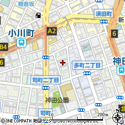 東京都千代田区神田司町2丁目12周辺の地図