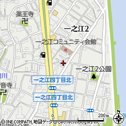 東京都江戸川区一之江2丁目5-7周辺の地図