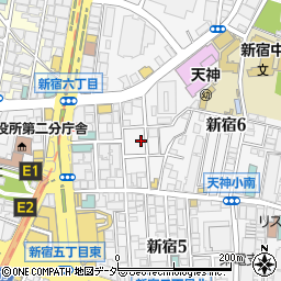 アクトレジデンス新宿第３周辺の地図