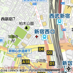 サウンドスタジオ・ノア　新宿店周辺の地図