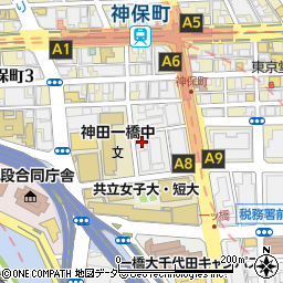 東京都千代田区一ツ橋2丁目4-4周辺の地図