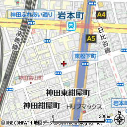 東京都千代田区神田東松下町17-5周辺の地図