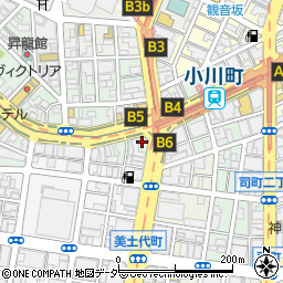 松屋神田小川町店周辺の地図