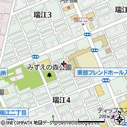 東京都江戸川区瑞江4丁目31周辺の地図