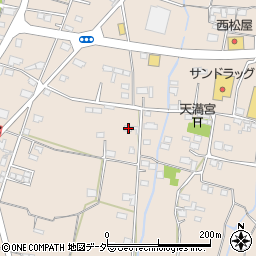 山梨県甲州市塩山下塩後516周辺の地図