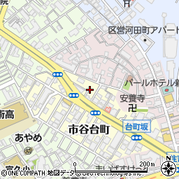 東京都新宿区市谷台町11-3周辺の地図