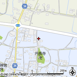 山梨県甲州市塩山熊野308周辺の地図