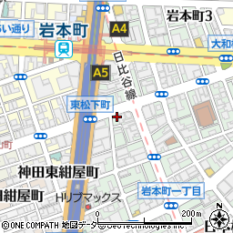 岩本町 高はし周辺の地図