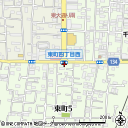 薬樹薬局　東小金井周辺の地図