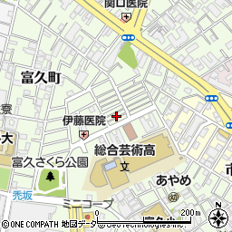 東京都新宿区富久町27周辺の地図