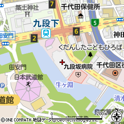 日本遺族会九段会館周辺の地図