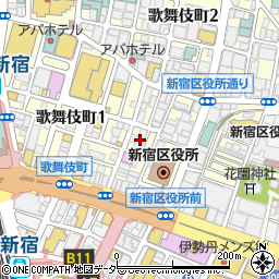新宿第４ビル周辺の地図