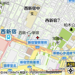西新宿ナルゲキ周辺の地図