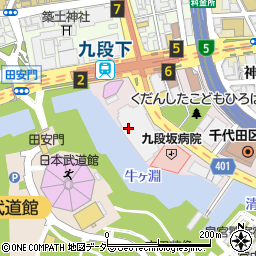 東京都千代田区九段南1丁目6周辺の地図