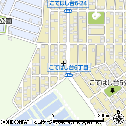 千葉県千葉市花見川区こてはし台6丁目48周辺の地図
