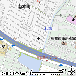 千葉県船橋市南本町41周辺の地図
