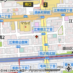 宇宙センター錦糸町店周辺の地図