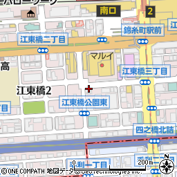 とらふぐ亭 錦糸町店周辺の地図