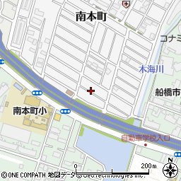 千葉県船橋市南本町33-9周辺の地図