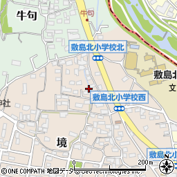 山梨県甲斐市境1020-3周辺の地図