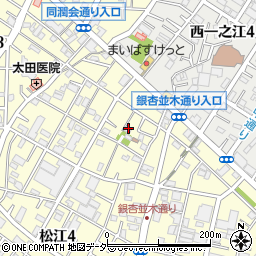 東京都江戸川区松江4丁目15周辺の地図