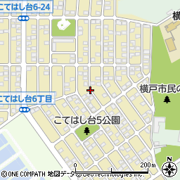 千葉県千葉市花見川区こてはし台6丁目9周辺の地図