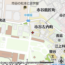 東京都新宿区市谷左内町33周辺の地図