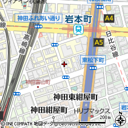 東京都千代田区神田東松下町19周辺の地図