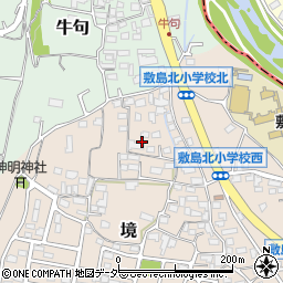 山梨県甲斐市境1016周辺の地図