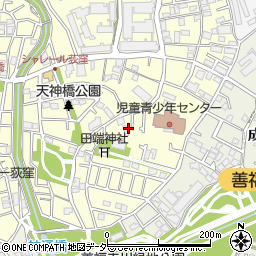 朝日新聞　荻窪店周辺の地図