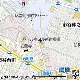 東京都新宿区住吉町9周辺の地図