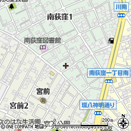 東京都杉並区南荻窪1丁目9-3周辺の地図
