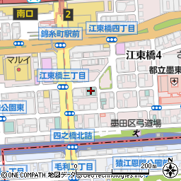ＭＩＭＡＲＵ東京錦糸町周辺の地図