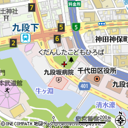 東京都千代田区九段南1丁目周辺の地図