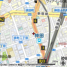 アジア化工株式会社　東京支社周辺の地図