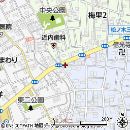 cafe Bleu et Blanc周辺の地図