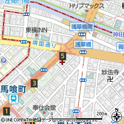 日本橋馬喰町デンタルクリニック周辺の地図