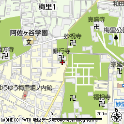 新高円寺サマリヤマンション周辺の地図