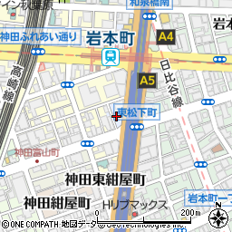 東京都千代田区神田岩本町4-8周辺の地図