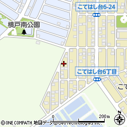 千葉県千葉市花見川区こてはし台6丁目45周辺の地図