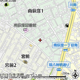 東京都杉並区南荻窪1丁目9-2周辺の地図