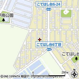 千葉県千葉市花見川区こてはし台6丁目47周辺の地図