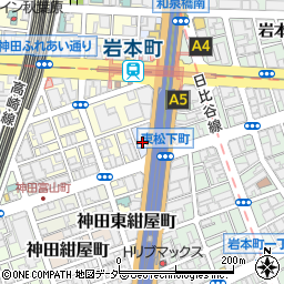 東京都千代田区神田岩本町4周辺の地図