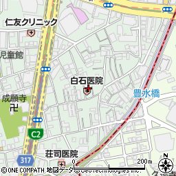 東京都中野区本町1丁目20周辺の地図