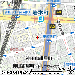 東京都千代田区神田東松下町17-13周辺の地図