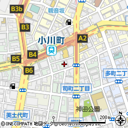 ドミノ・ピザ　淡路町店周辺の地図