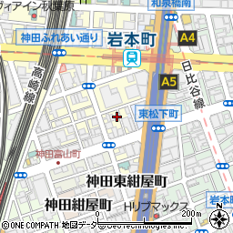 東京都千代田区神田東松下町17周辺の地図