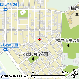 千葉県千葉市花見川区こてはし台6丁目10周辺の地図